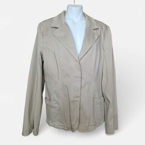 Sag Harbor Stretch Tan Blazer Jacket